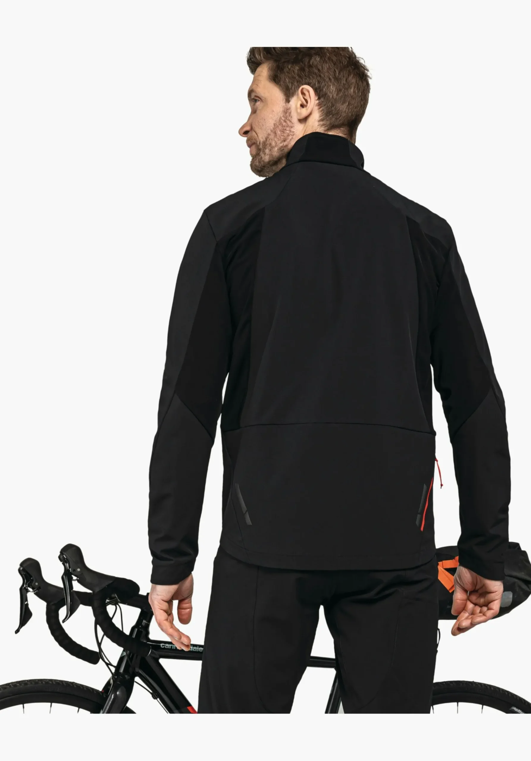 Bike<SCHÖFFEL Bike Bike softshell jacket in a material mix