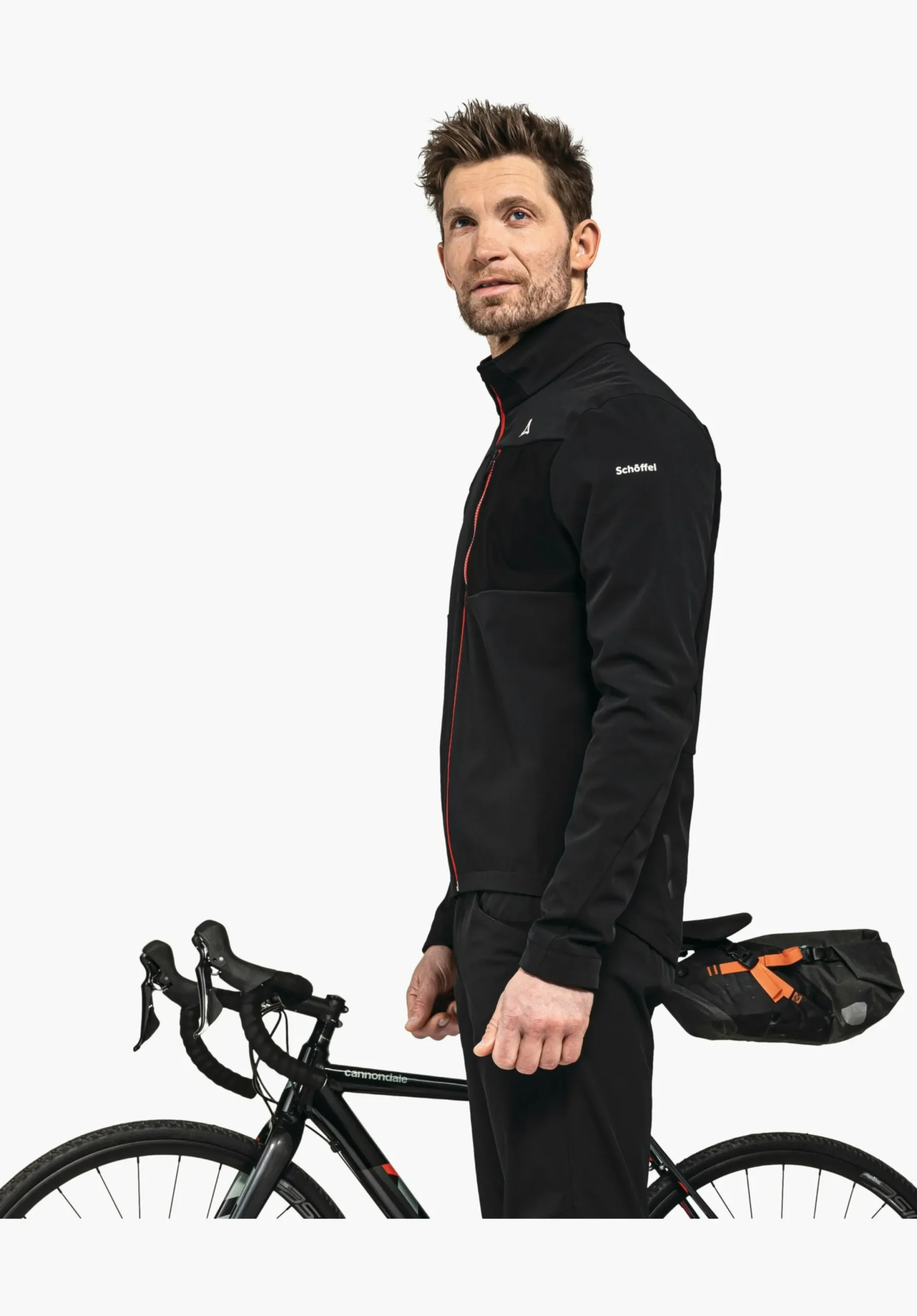 Bike<SCHÖFFEL Bike Bike softshell jacket in a material mix