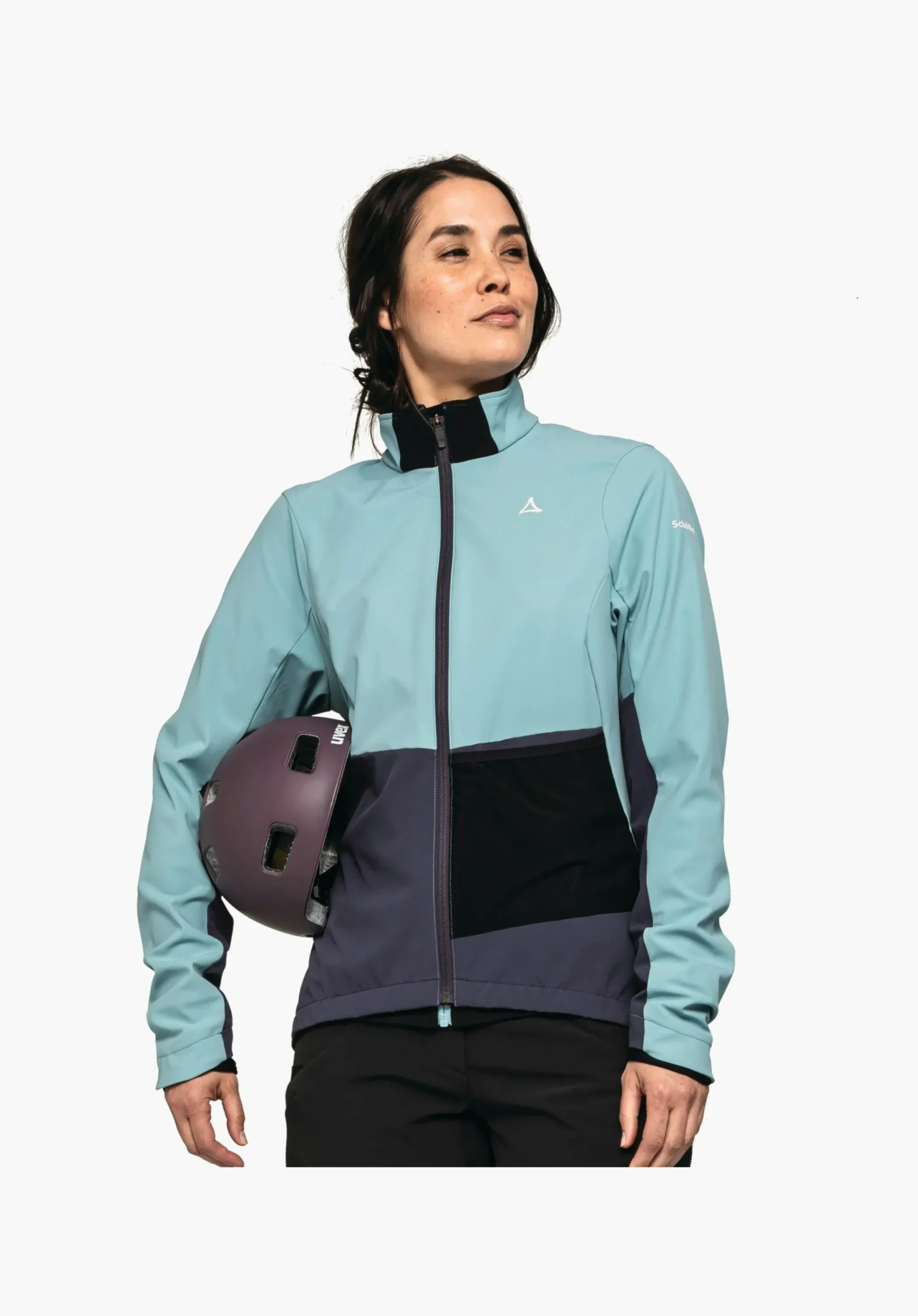 Bike<SCHÖFFEL Bike Bike softshell jacket in a material mix
