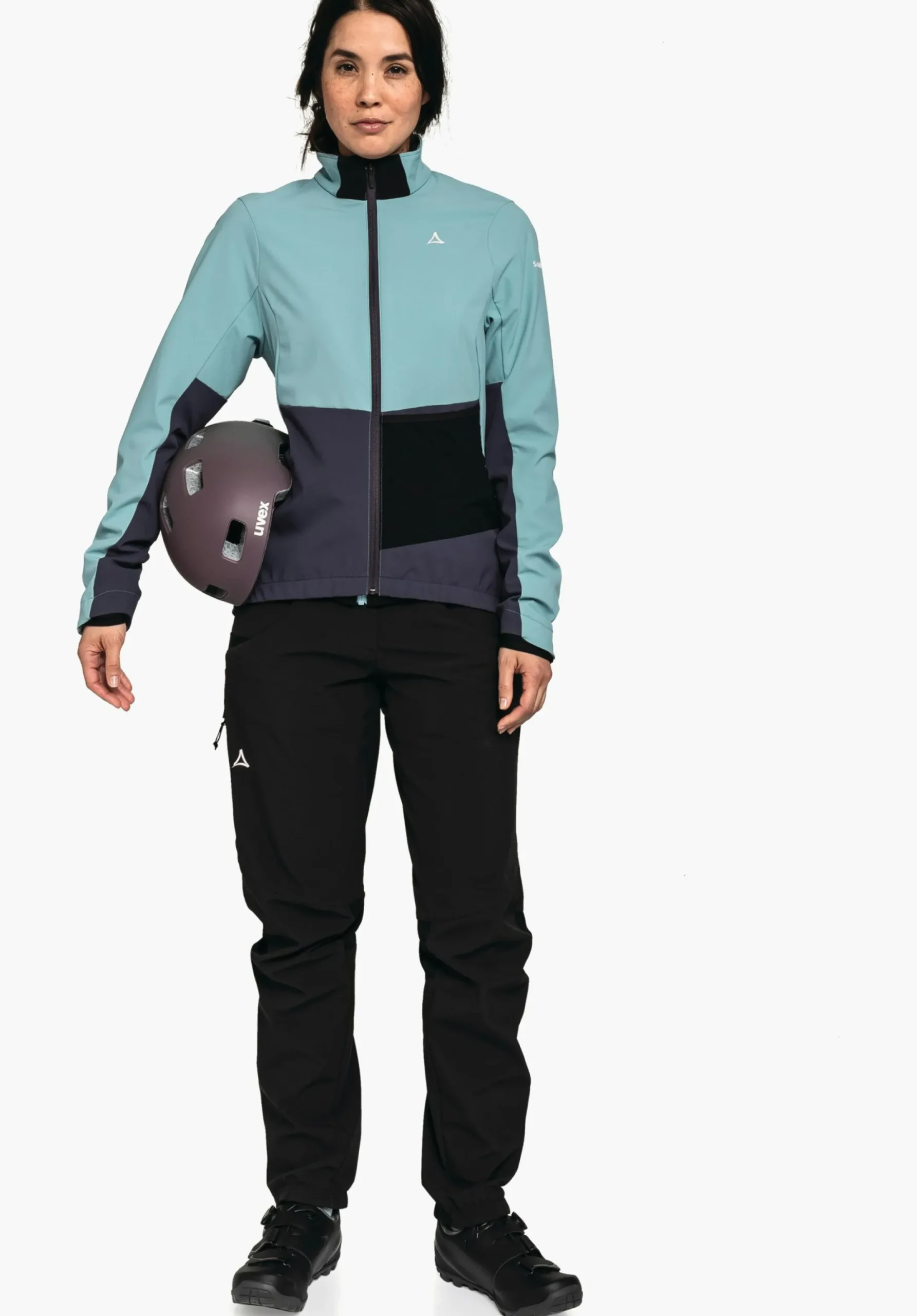 Bike<SCHÖFFEL Bike Bike softshell jacket in a material mix