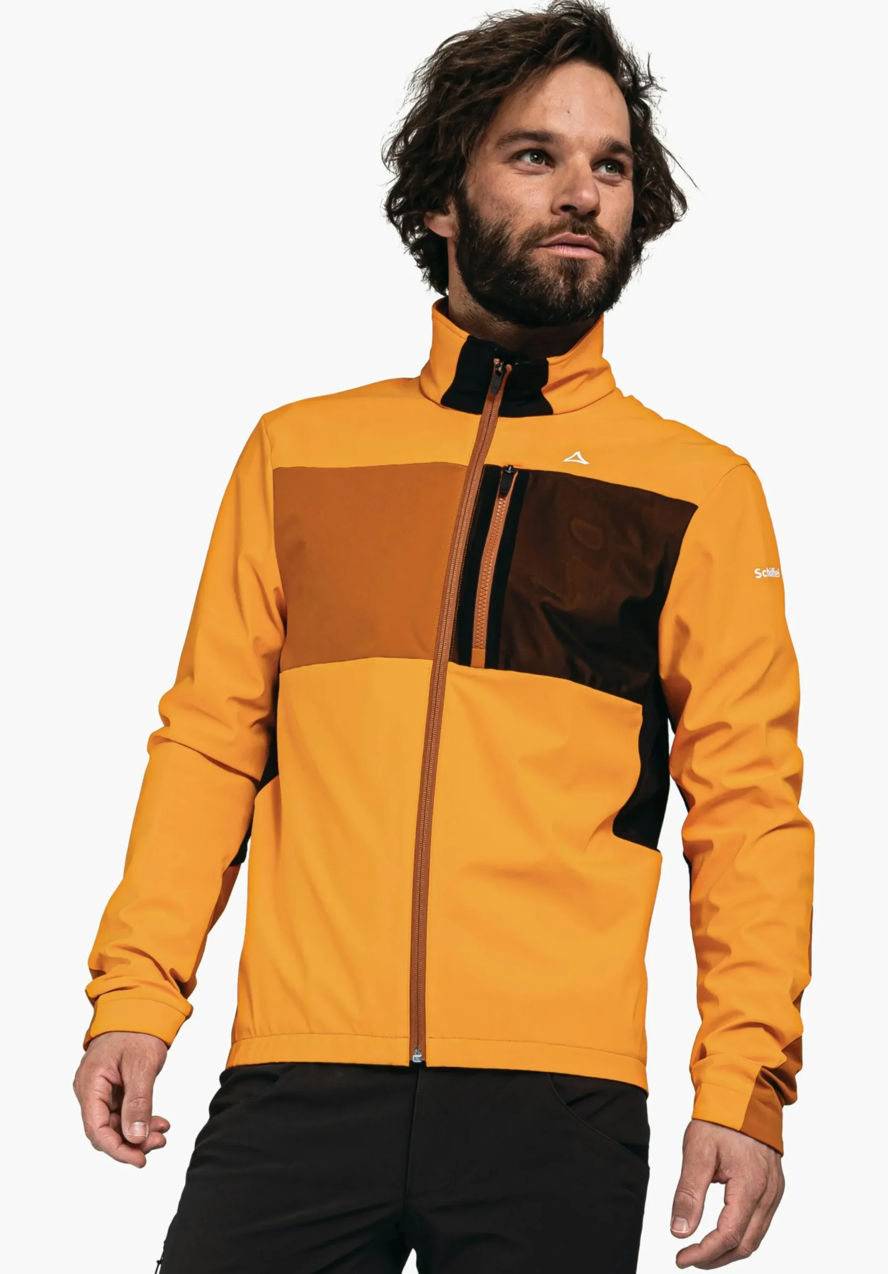Bike<SCHÖFFEL Bike Bike softshell jacket in a material mix