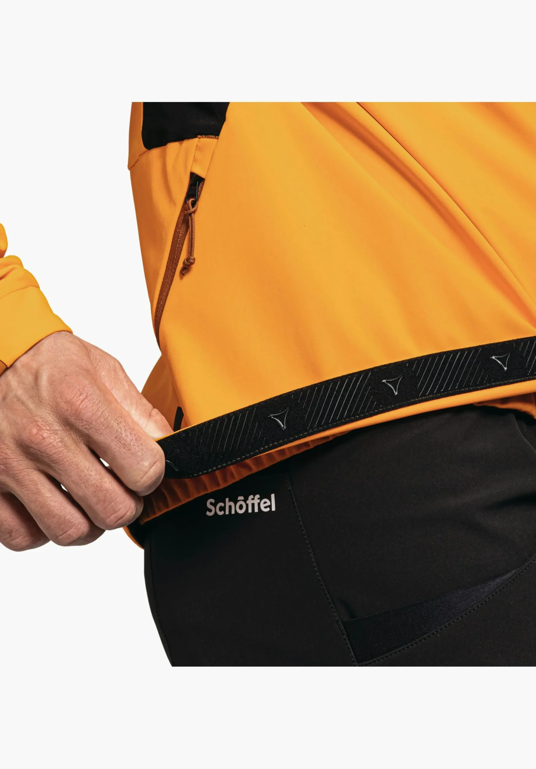 Bike<SCHÖFFEL Bike Bike softshell jacket in a material mix