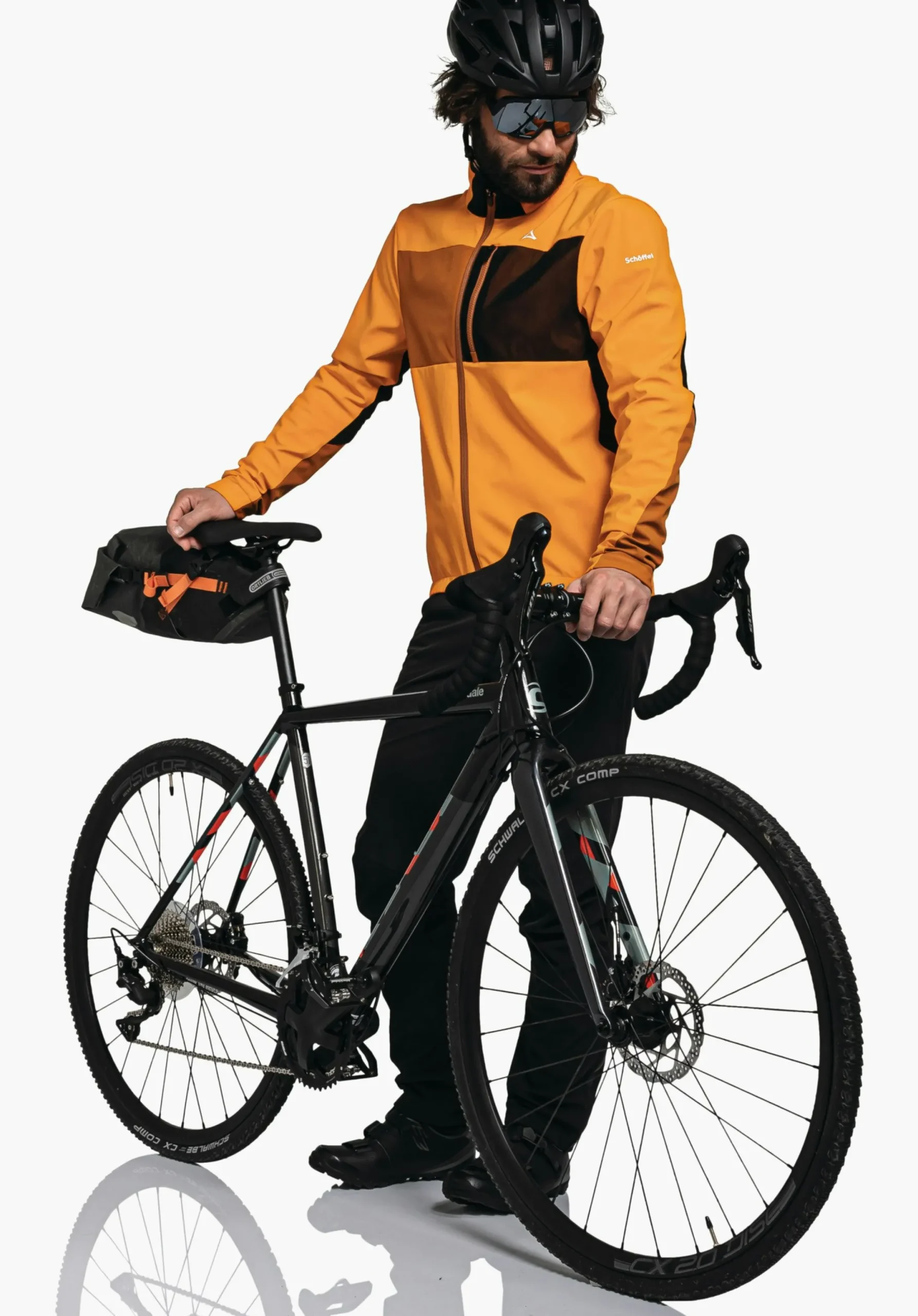 Bike<SCHÖFFEL Bike Bike softshell jacket in a material mix