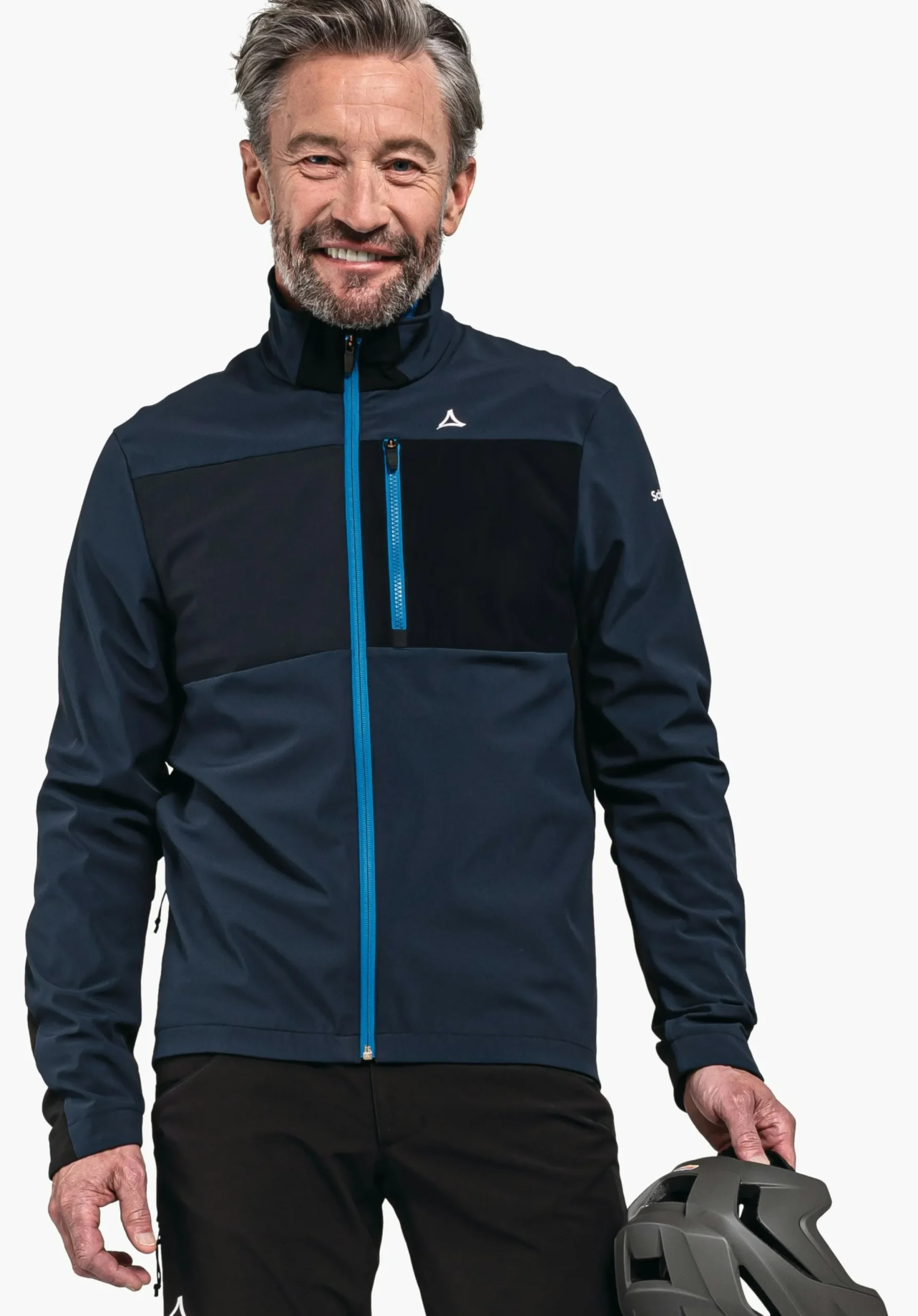 Bike<SCHÖFFEL Bike Bike softshell jacket in a material mix