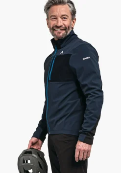 Bike<SCHÖFFEL Bike Bike softshell jacket in a material mix