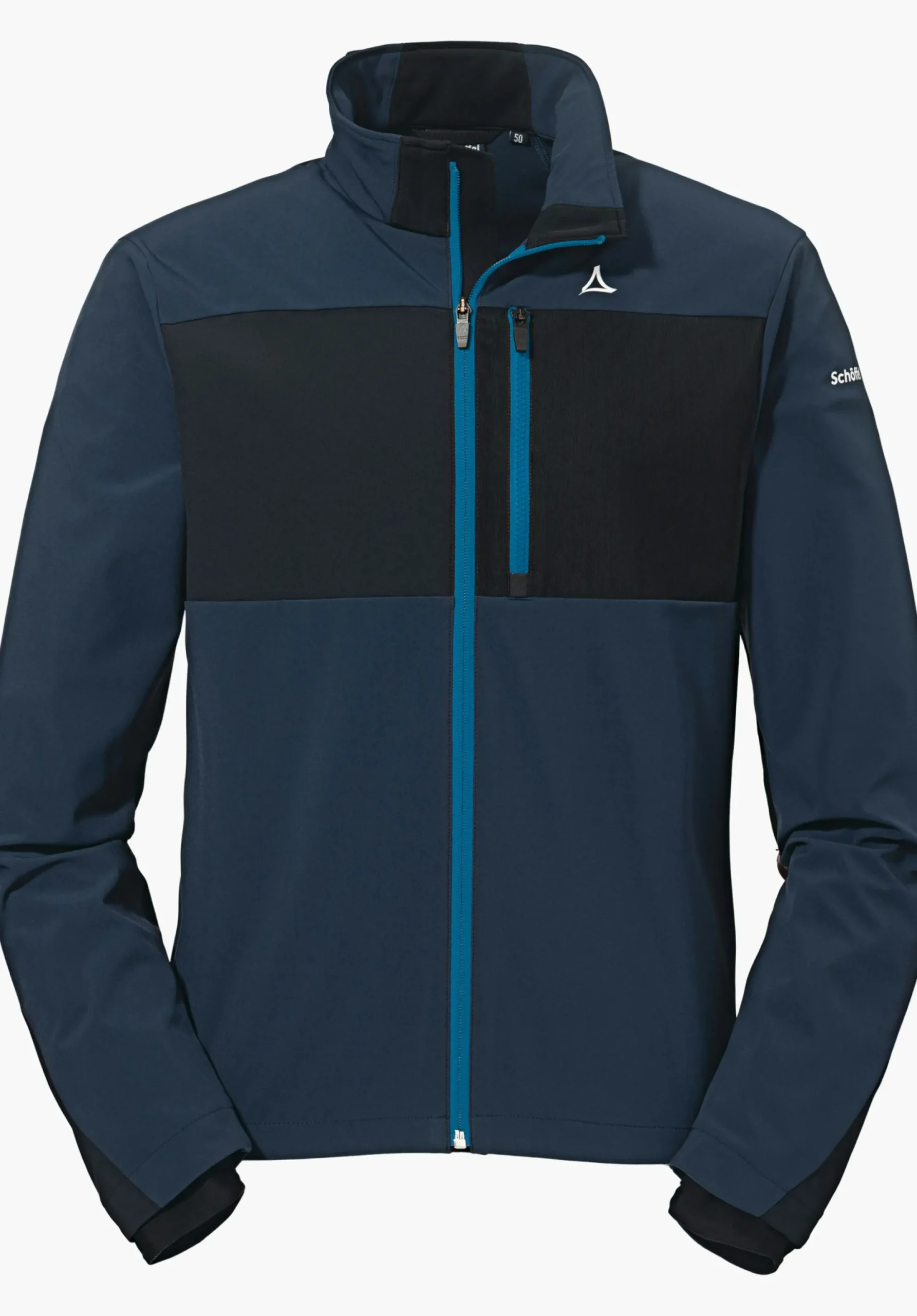Bike<SCHÖFFEL Bike Bike softshell jacket in a material mix