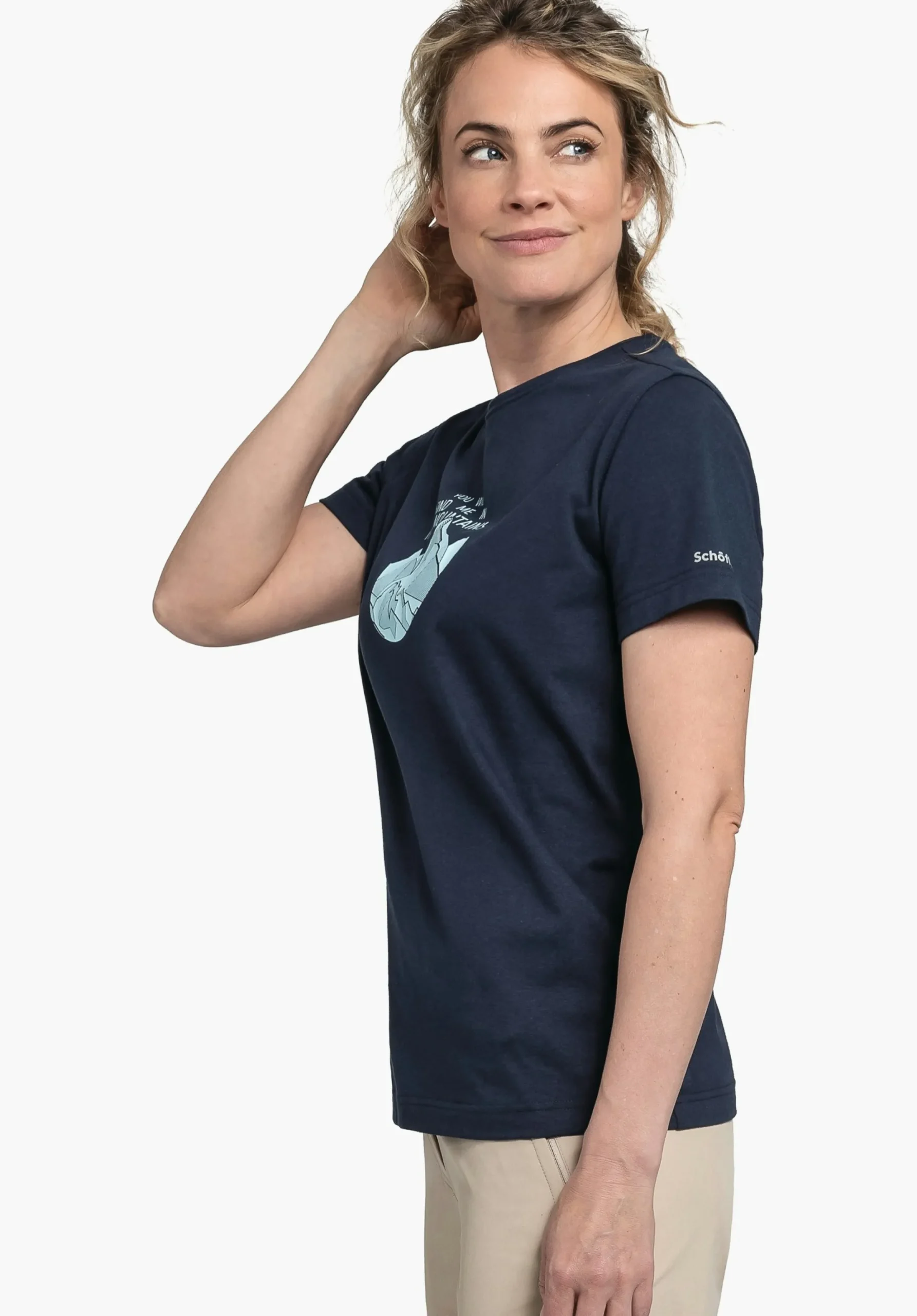 SCHÖFFEL Breathable t shirt for hiking