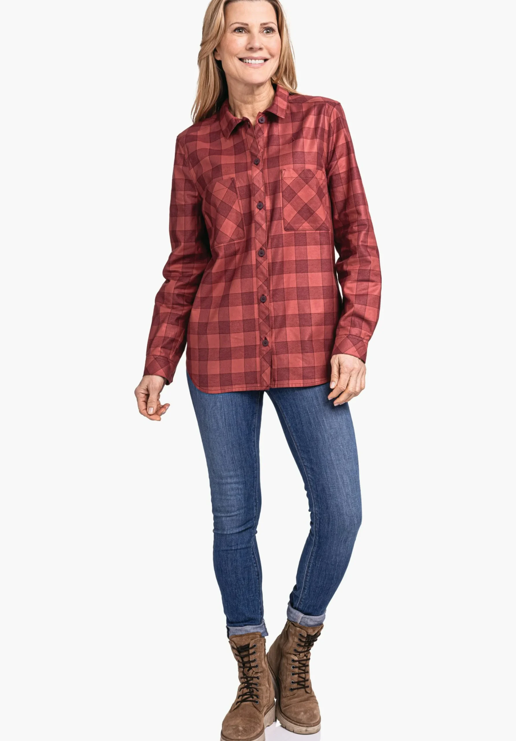 Travel/Leisure<SCHÖFFEL Travel/Leisure Casual blouse from Tencel material mix