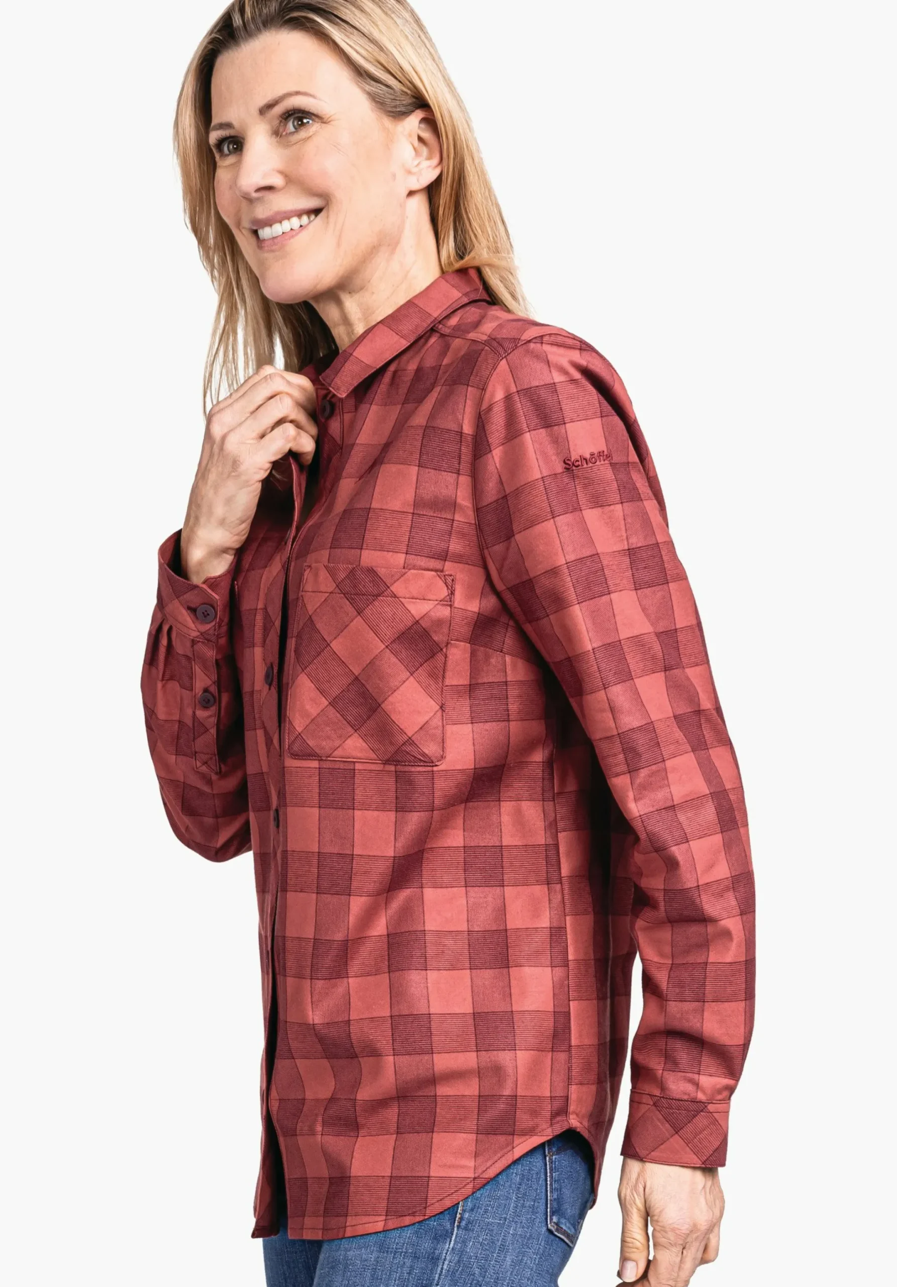 Travel/Leisure<SCHÖFFEL Travel/Leisure Casual blouse from Tencel material mix
