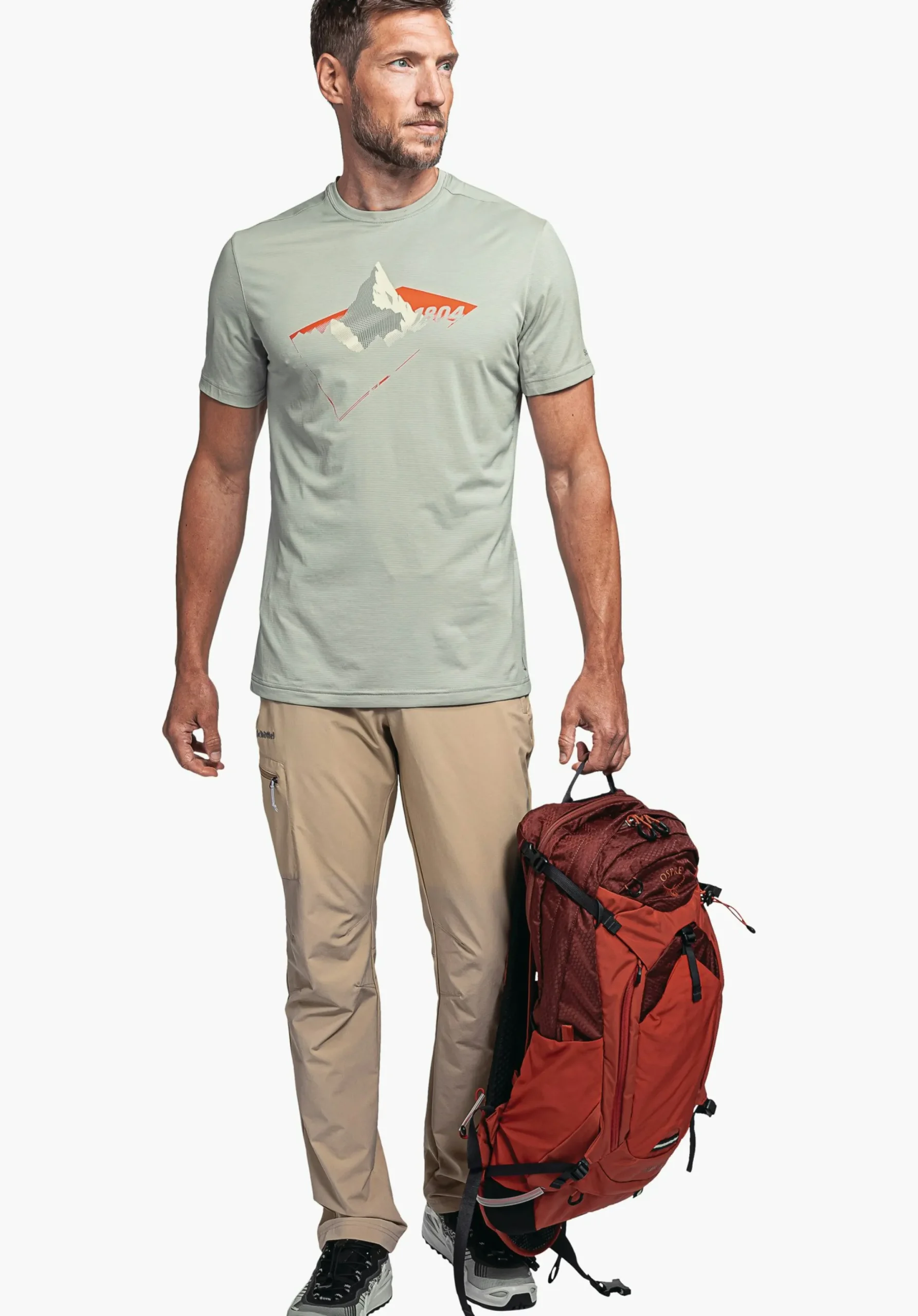 SCHÖFFEL Environmentally friendly t shirt for hiking