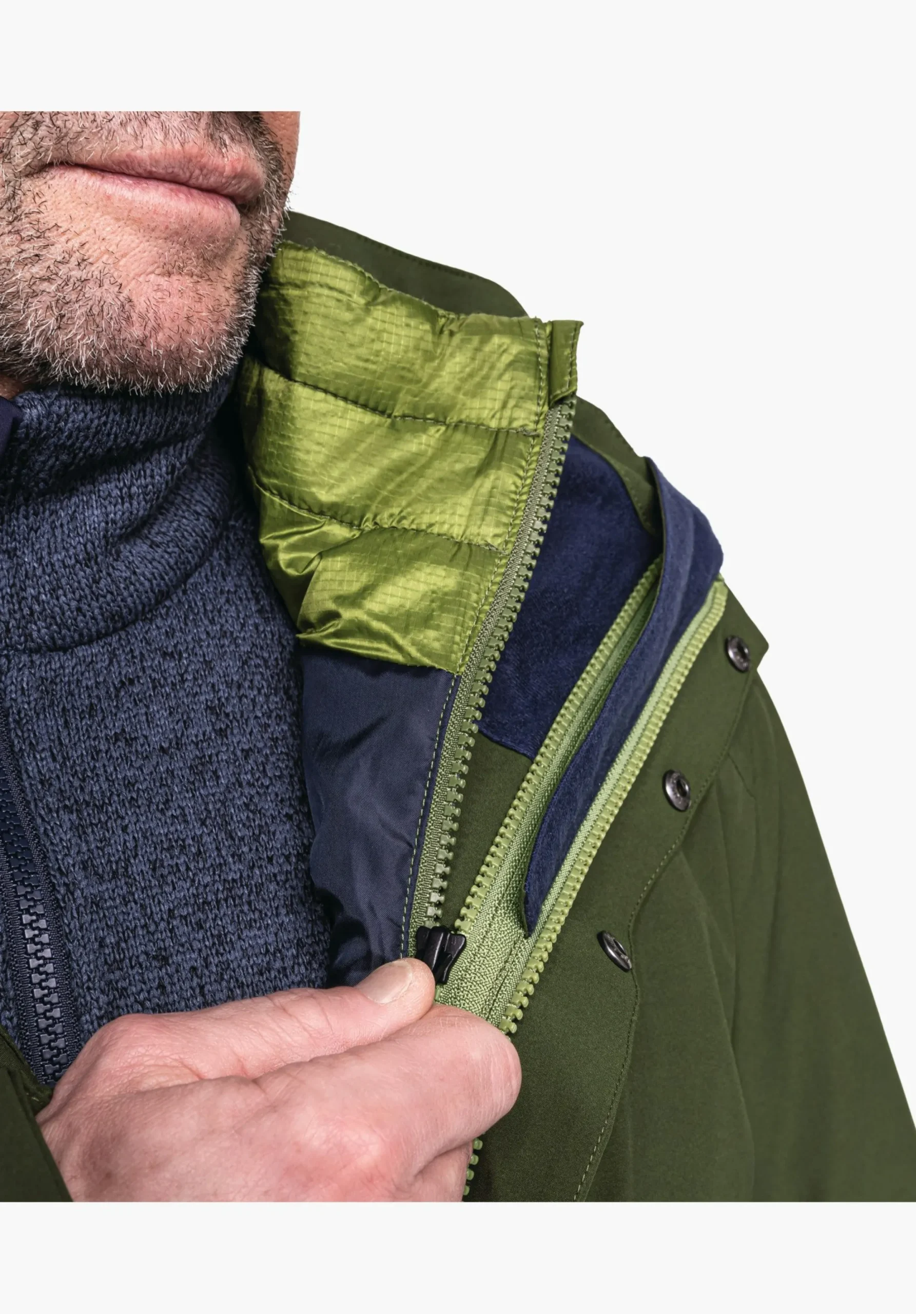 Trek & Hike|Double Jackets<SCHÖFFEL Trek & Hike|Double Jackets 3in1 hiking jacket with thermal inner