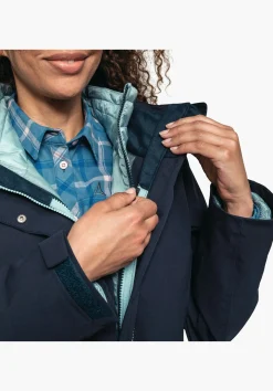Trek & Hike|Double Jackets<SCHÖFFEL Trek & Hike|Double Jackets 3in1 hiking jacket with thermal inner