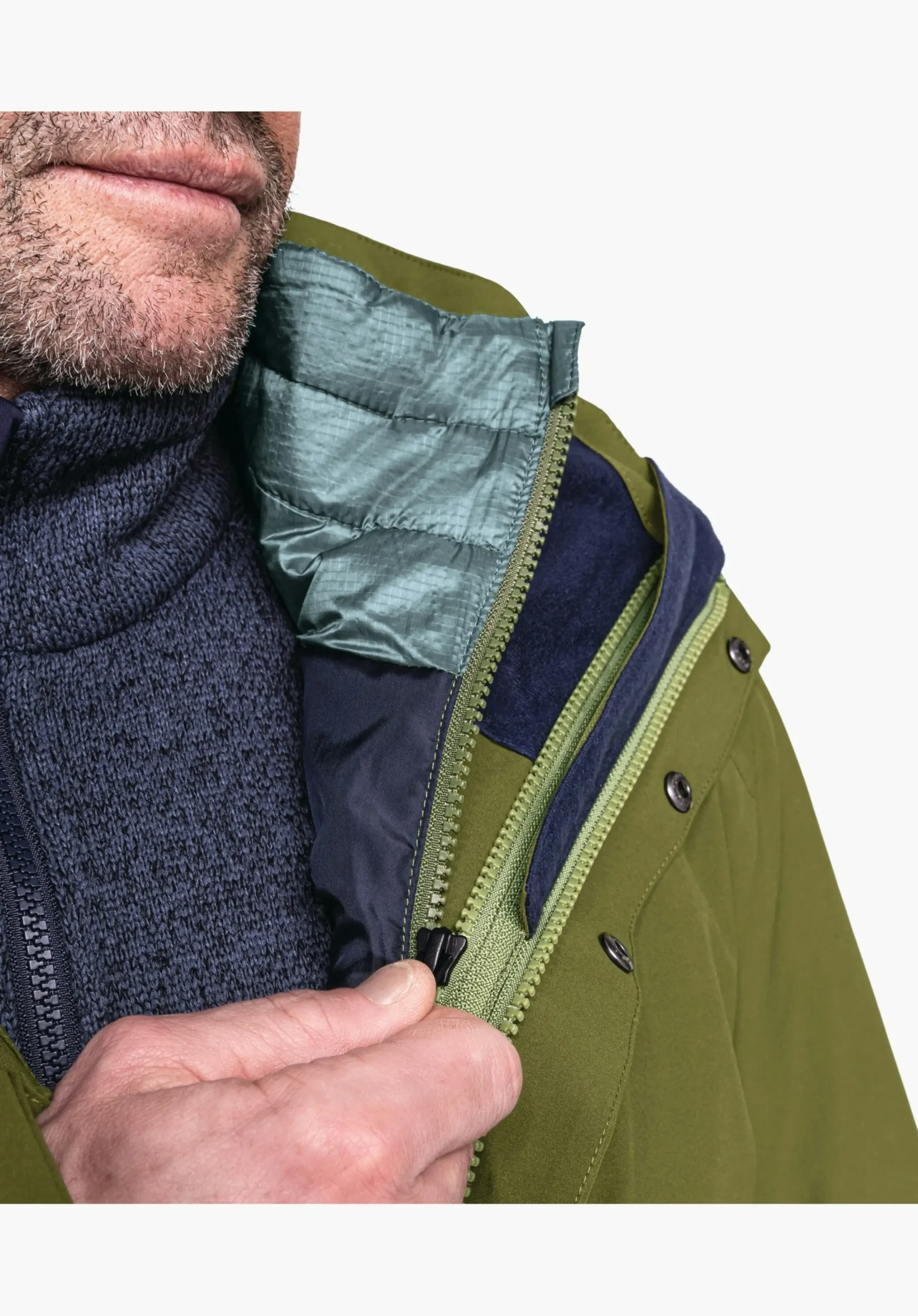 Trek & Hike|Double Jackets<SCHÖFFEL Trek & Hike|Double Jackets 3in1 hiking jacket with thermal inner
