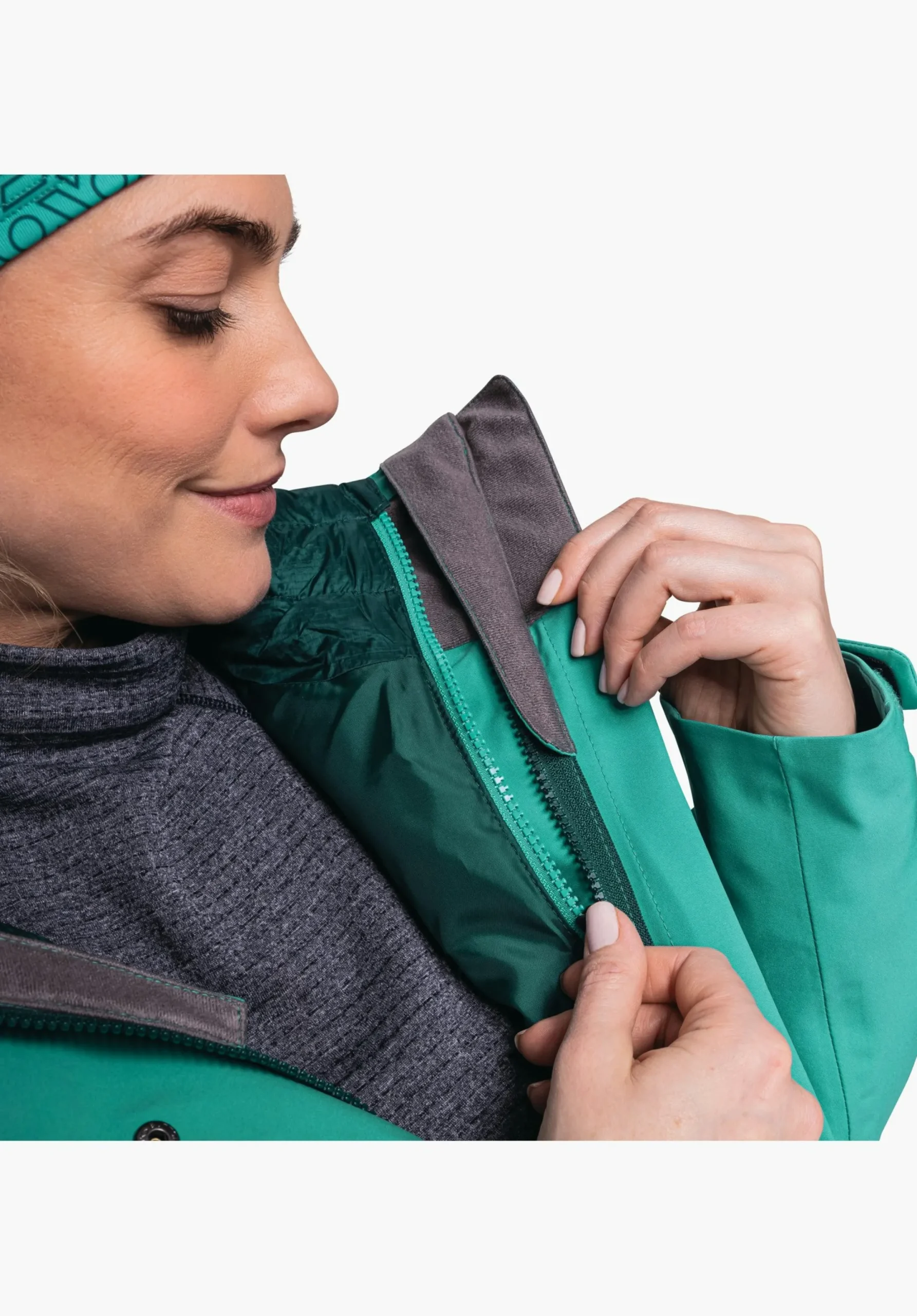 Trek & Hike|Double Jackets<SCHÖFFEL Trek & Hike|Double Jackets 3in1 hiking jacket with thermal inner