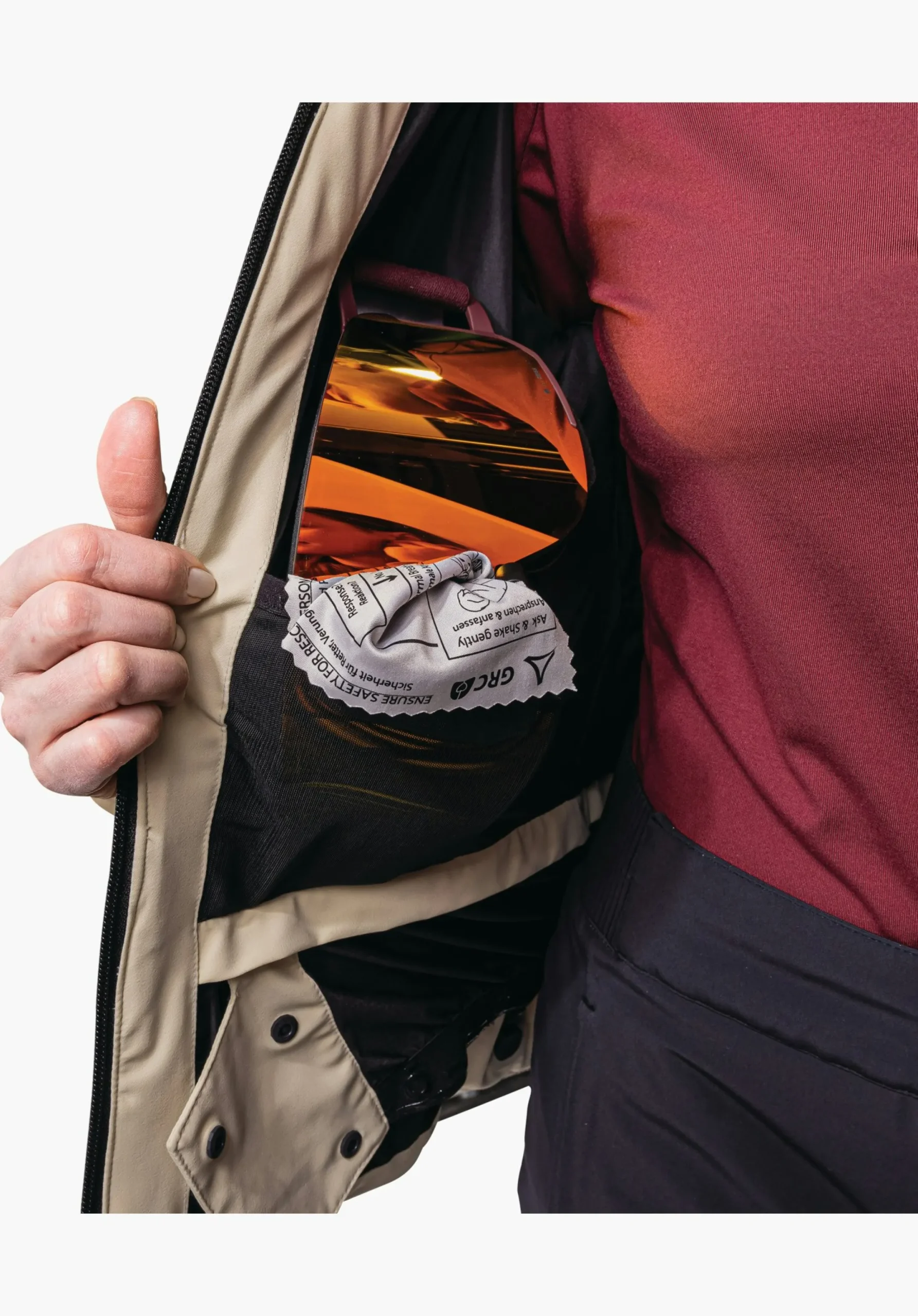 Skiing<SCHÖFFEL Skiing Ski down jacket with recycled padding