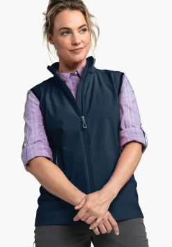 SCHÖFFEL Softshell vest in purist design
