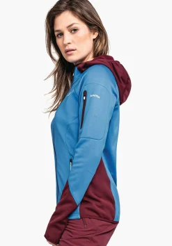 Trek & Hike<SCHÖFFEL Trek & Hike Sporty fleece hoody in material mix