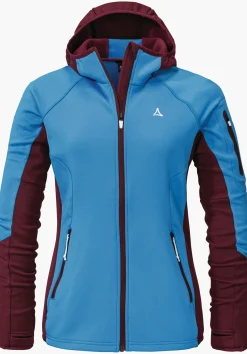 Trek & Hike<SCHÖFFEL Trek & Hike Sporty fleece hoody in material mix
