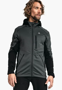 Trek & Hike<SCHÖFFEL Trek & Hike Sporty fleece hoody in material mix