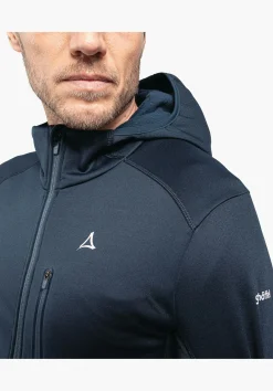 Trek & Hike<SCHÖFFEL Trek & Hike Sporty fleece hoody in material mix