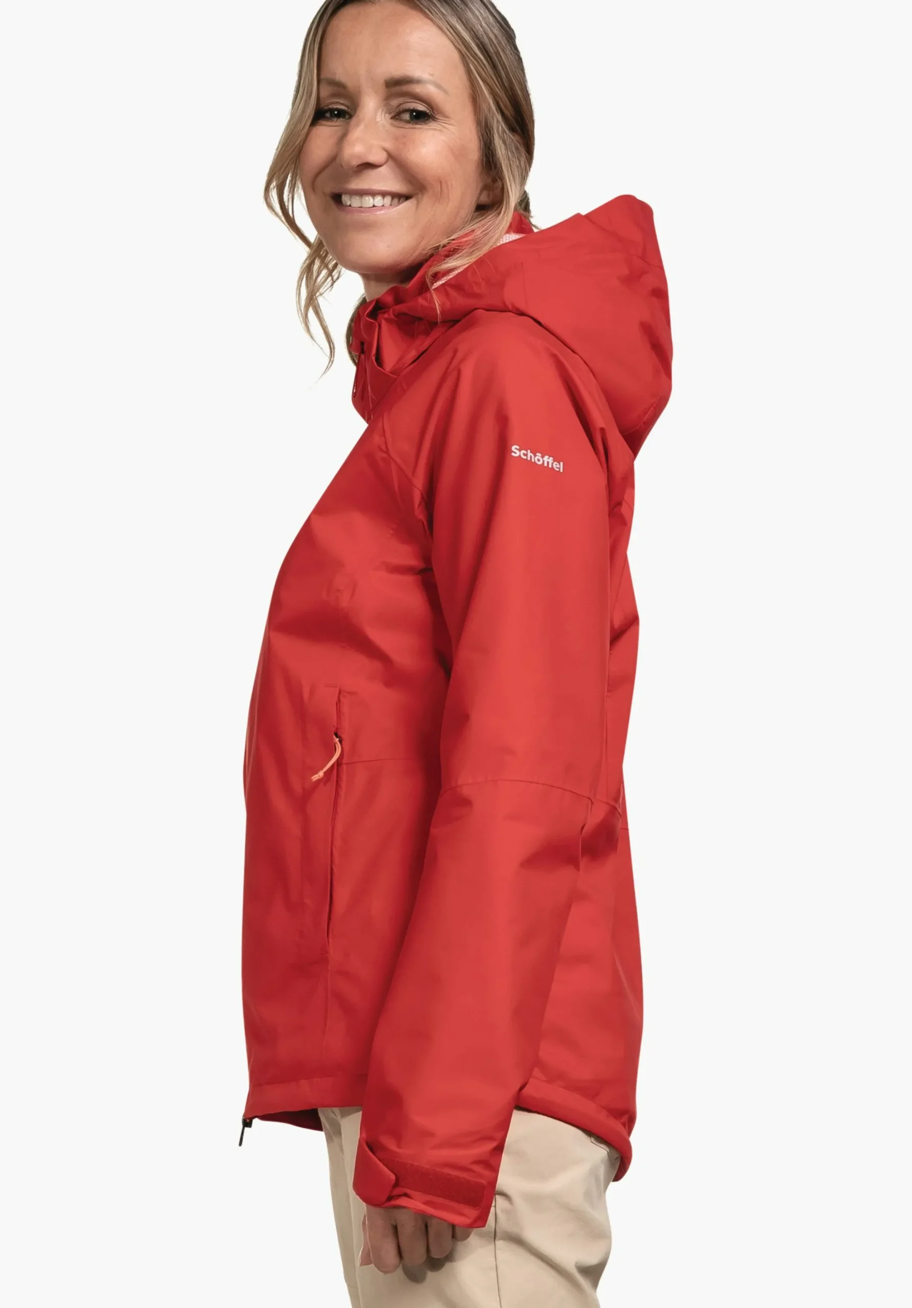 Trek & Hike|Outdoor Jackets<SCHÖFFEL Trek & Hike|Outdoor Jackets Stretchy rain jacket with pack-away bag