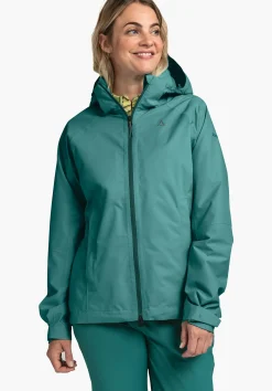 Trek & Hike|Outdoor Jackets<SCHÖFFEL Trek & Hike|Outdoor Jackets Stretchy rain jacket with pack-away bag