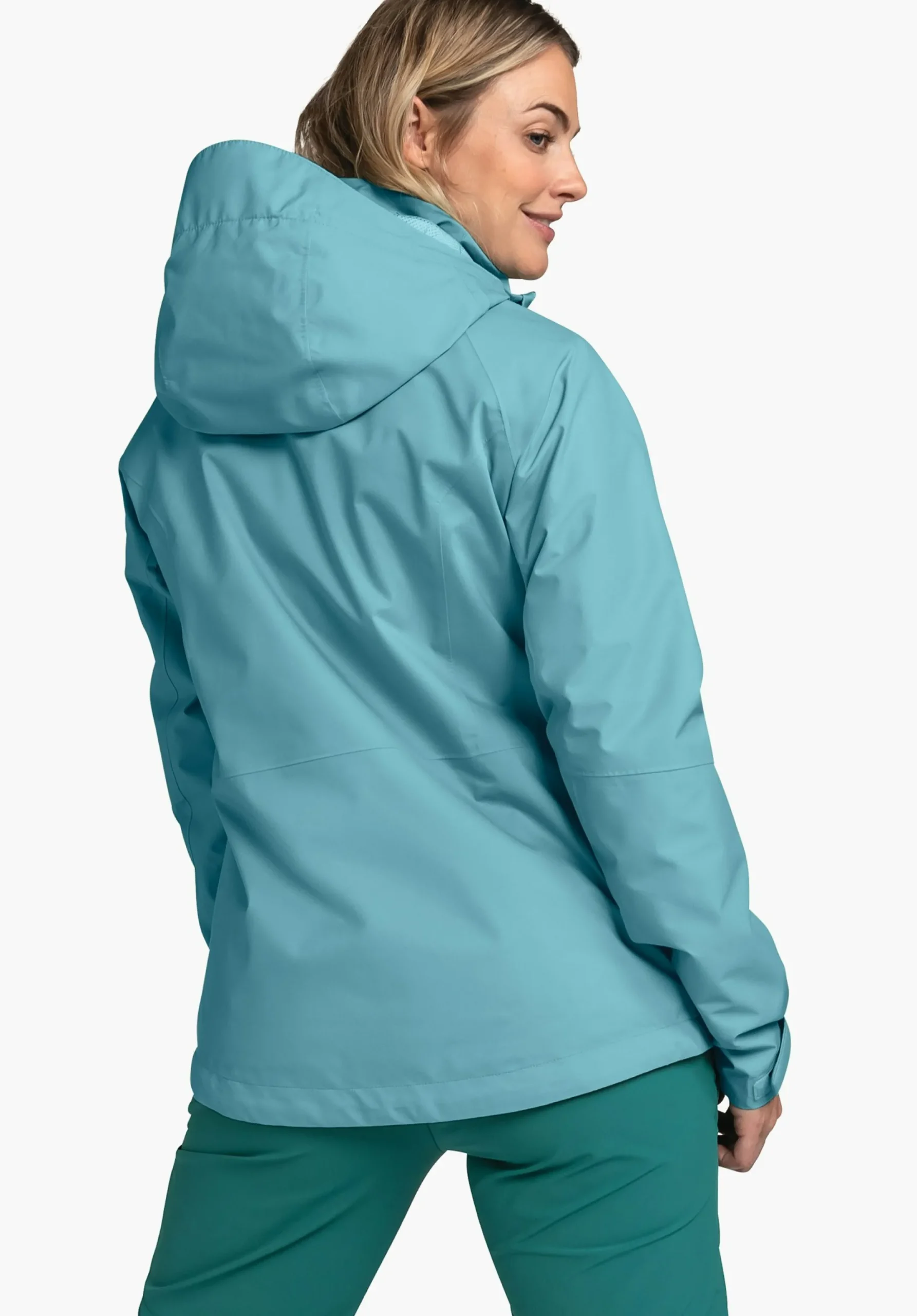 Trek & Hike|Outdoor Jackets<SCHÖFFEL Trek & Hike|Outdoor Jackets Stretchy rain jacket with pack-away bag