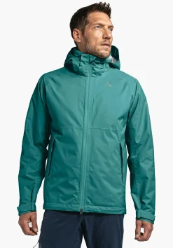 Trek & Hike|Outdoor Jackets<SCHÖFFEL Trek & Hike|Outdoor Jackets Stretchy rain jacket with pack-away bag