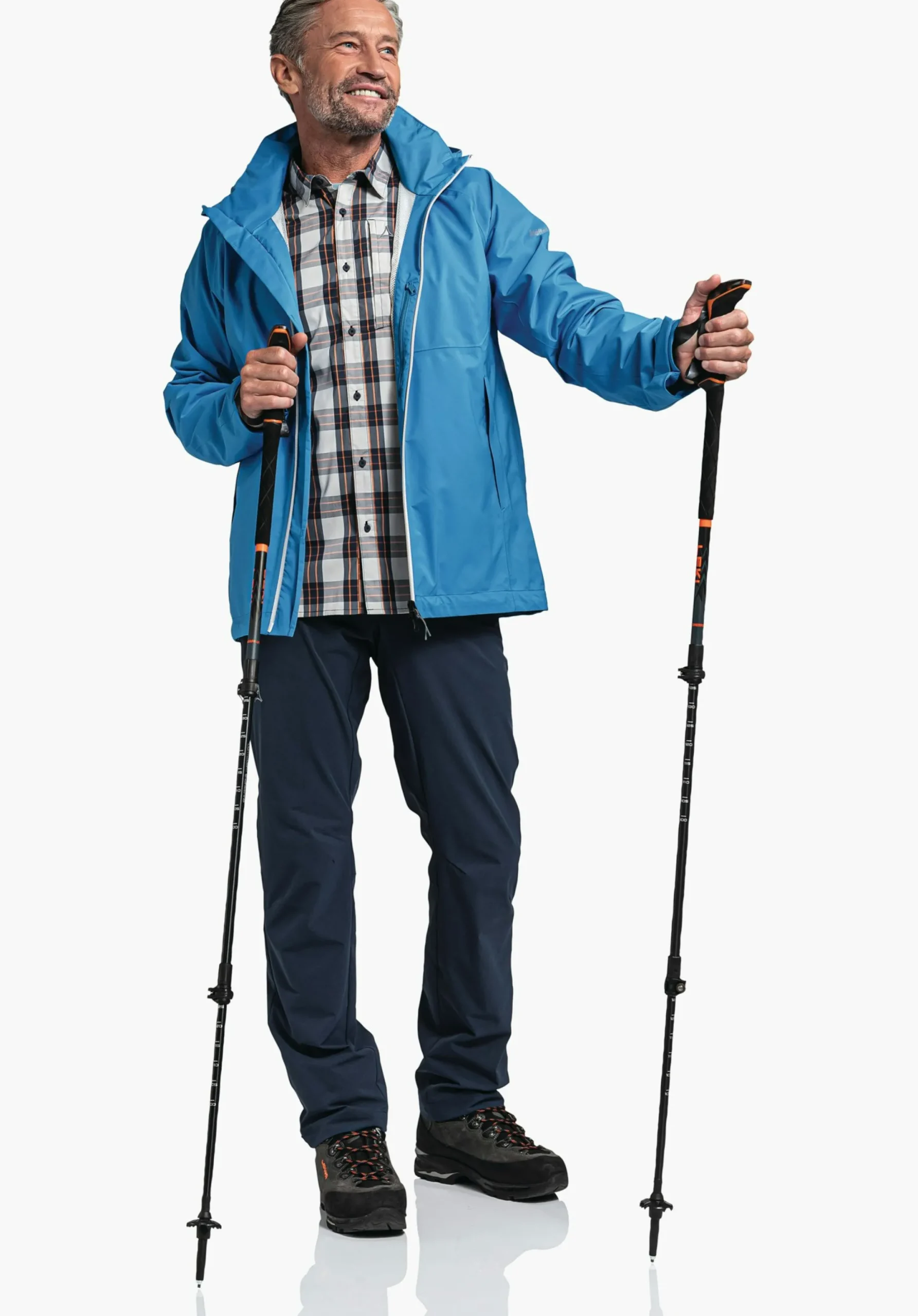 Trek & Hike|Outdoor Jackets<SCHÖFFEL Trek & Hike|Outdoor Jackets Stretchy rain jacket with pack-away bag