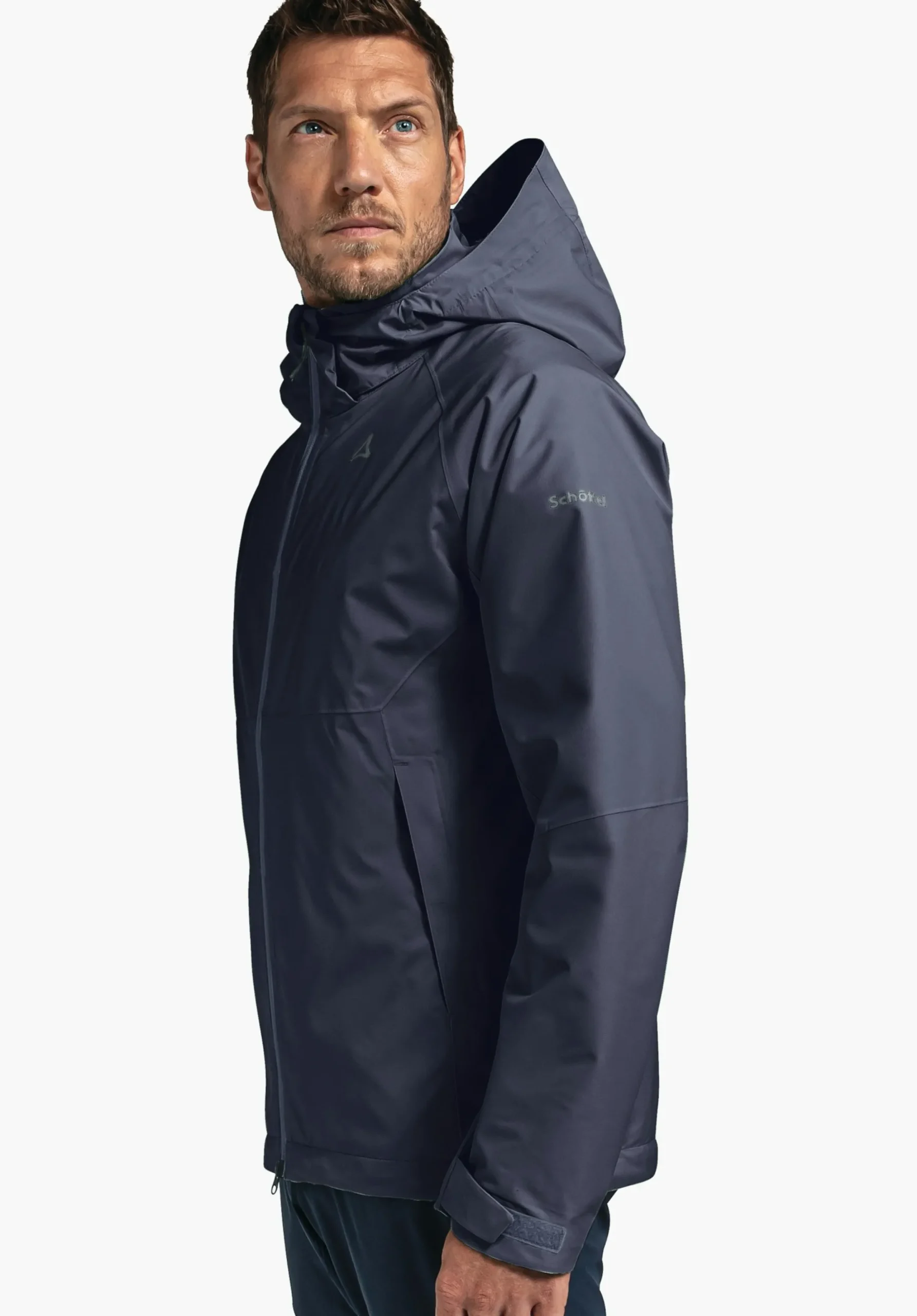 Trek & Hike|Outdoor Jackets<SCHÖFFEL Trek & Hike|Outdoor Jackets Stretchy rain jacket with pack-away bag