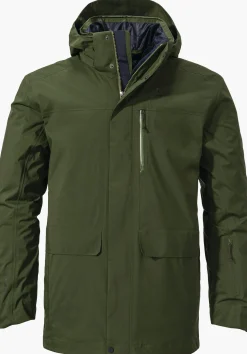 Travel/Leisure|Double Jackets<SCHÖFFEL Travel/Leisure|Double Jackets Waterproof and fashionable 3in1 parka