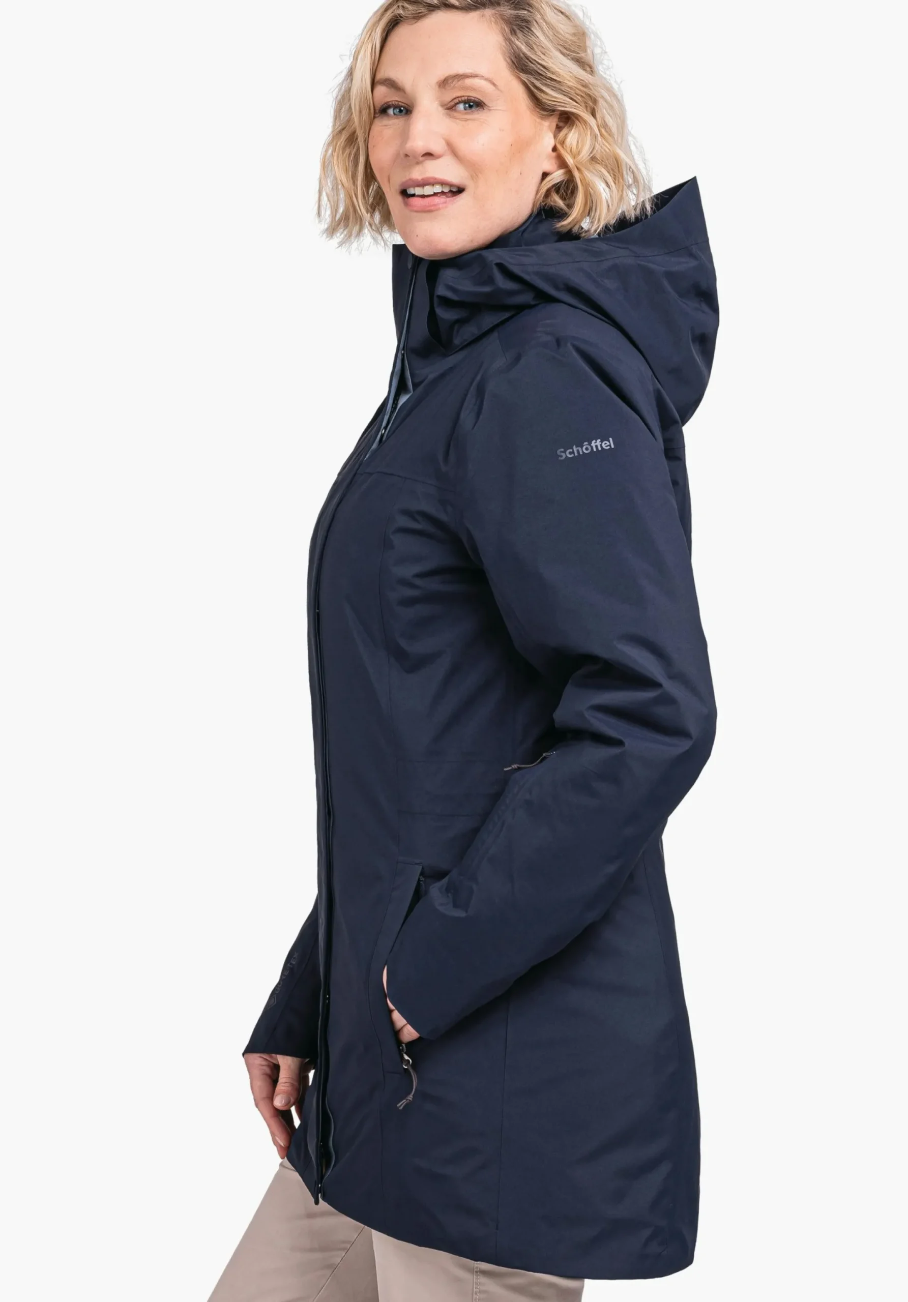 Travel/Leisure|Double Jackets<SCHÖFFEL Travel/Leisure|Double Jackets Waterproof and fashionable 3in1 parka